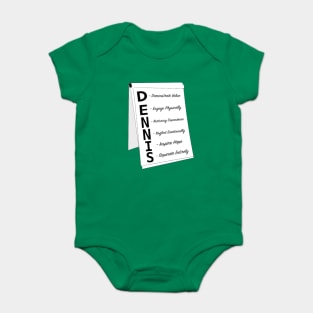 The D.E.N.N.I.S System Baby Bodysuit